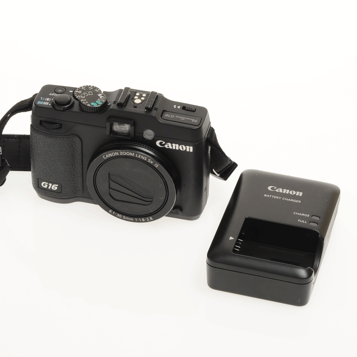 Canon PowerShot G16 12.1MP Digital Point and Shoot Camera [EXC+] - Victory Camera
