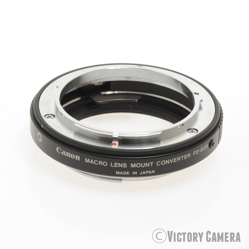 Canon Macro Lens Mount Converter FD - EOS [EXC+] - Victory Camera