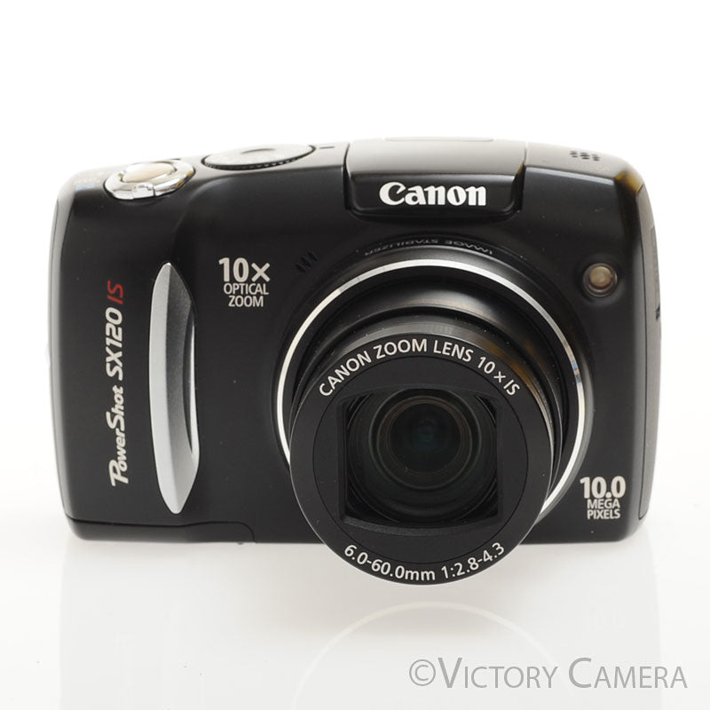 Canon PowerShot SX120 IS 10MP Compact Digital Camera Digicam [MINT-] - Victory Camera