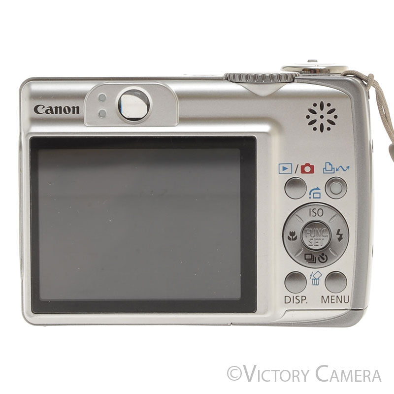 Canon Powershot A560 Silver 7.1mp Digtial Point & Shoot Camera [EXC-] - Victory Camera