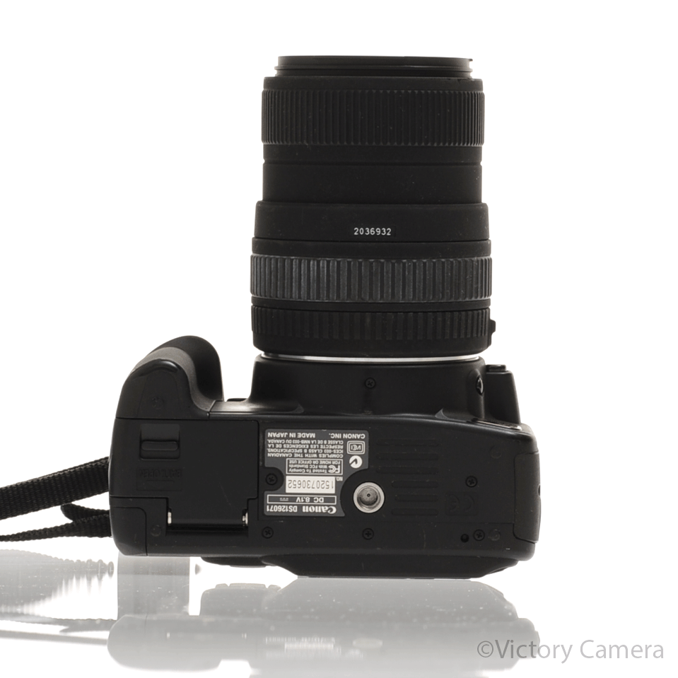 Canon Rebel XT 35mm Film Camera w/ 55-200mm AF Zoom Lens [EXC] image 5