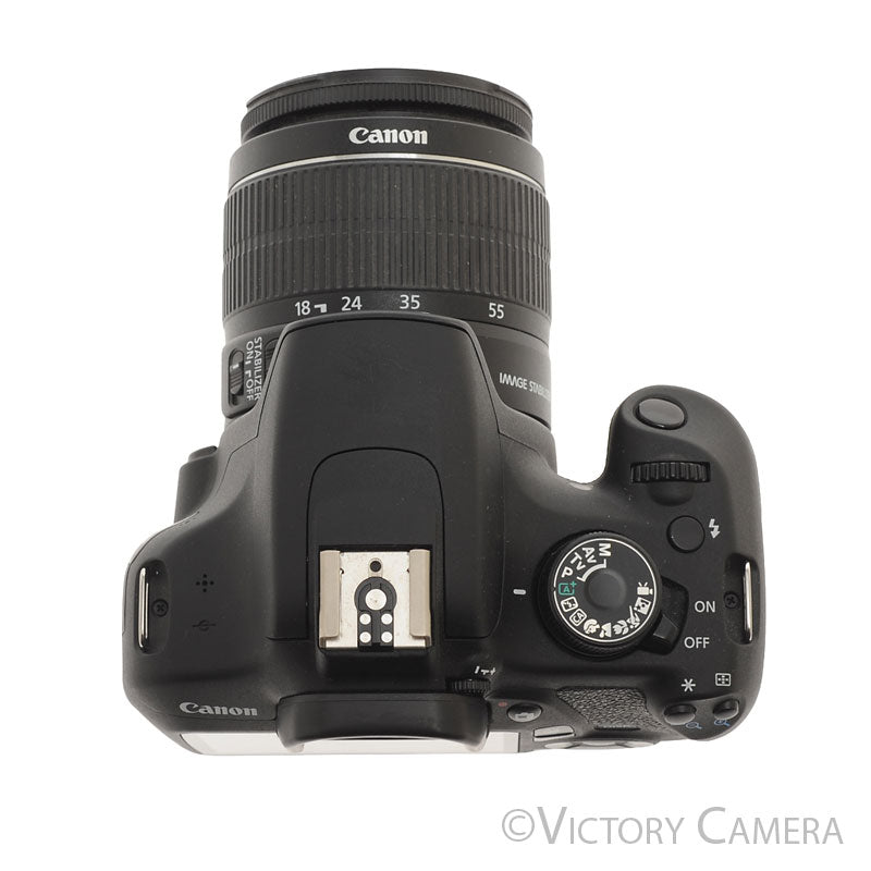 Canon Rebel T5 18MP Digital SLR Camera Body w/ 18-55mm II Zoom Lens [EXC+] - Victory Camera