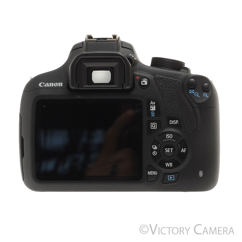 Canon Rebel T5 18MP Digital SLR Camera Body w/ 18-55mm II Zoom Lens [EXC+] - Victory Camera