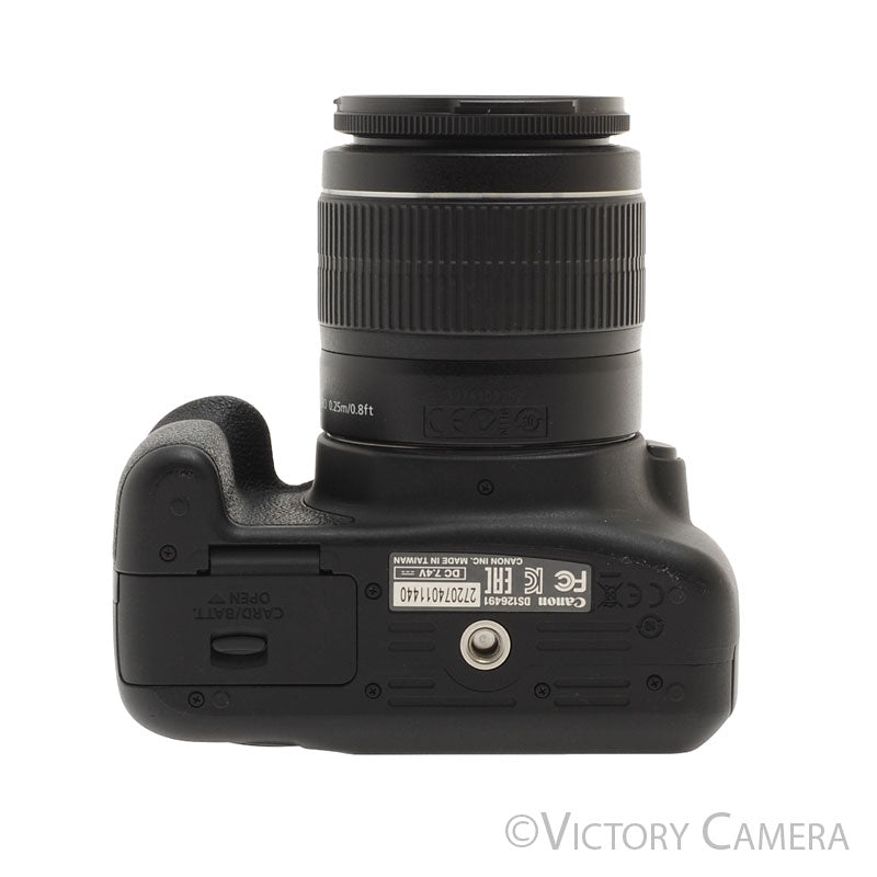 Canon Rebel T5 18MP Digital SLR Camera Body w/ 18-55mm II Zoom Lens [EXC+] - Victory Camera