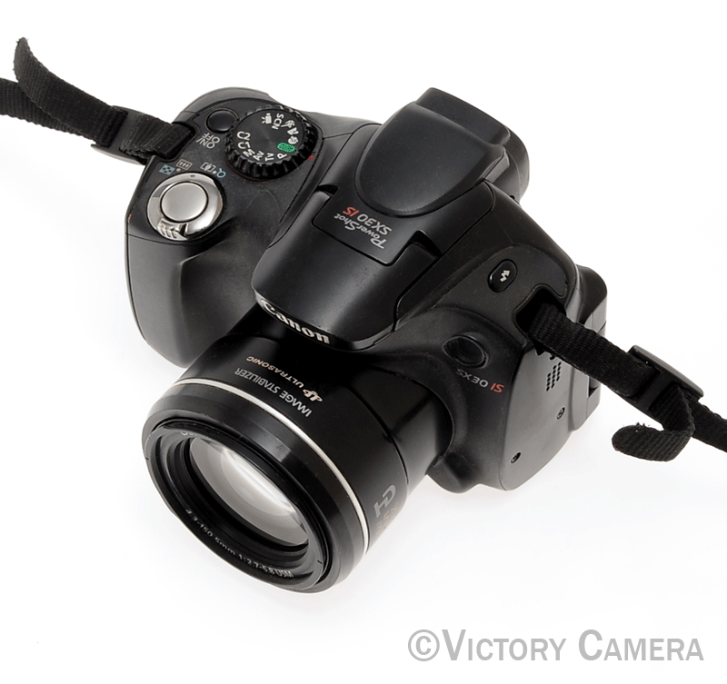 Canon PowerShot SX30 IS 14.1MP Digital Point And Shoot Camera [EXC] - Victory Camera