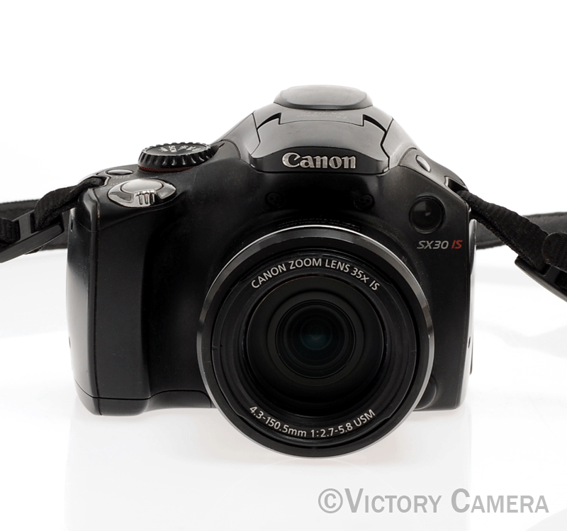 Canon PowerShot SX30 IS 14.1MP Digital Point And Shoot Camera [EXC] - Victory Camera