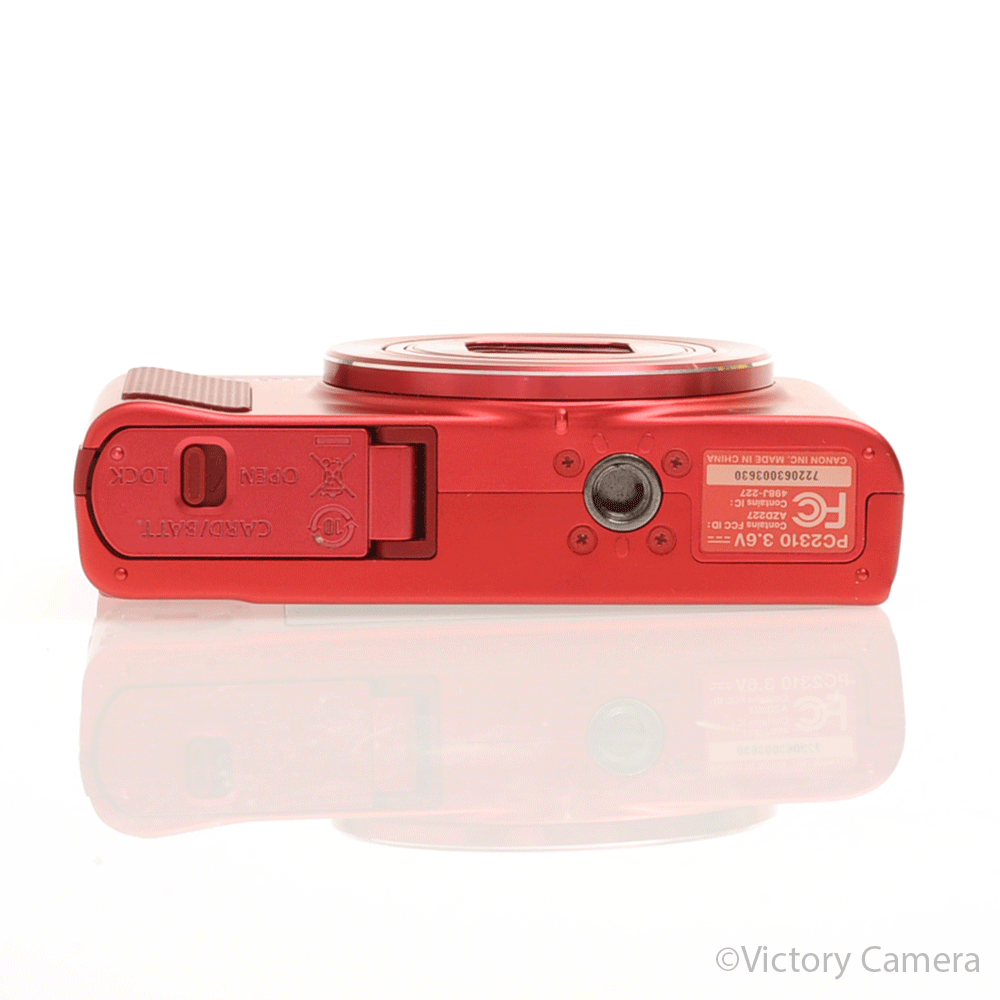 Canon PowerShot SX620 HS Red 20.2MP Digital Point & Shoot Camera [EXC] - Victory Camera
