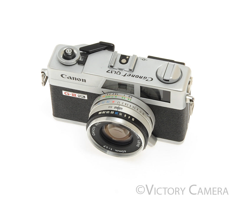 Canon Canonet QL17 QL-17 GIII Rangefinder Camera [EXC] - Victory Camera
