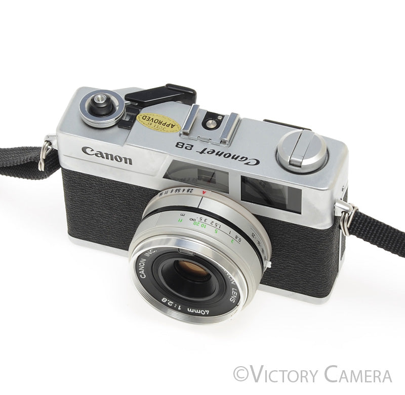 Canon Canonet 28 35mm Rangefinder Camera w/ 40mm f2.8 Lens -New Seals- [EXC-] - Victory Camera