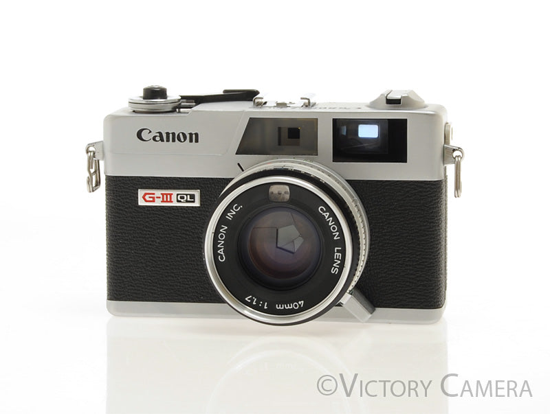Canon Canonet QL17 QL-17 GIII Rangefinder Camera [EXC] - Victory Camera