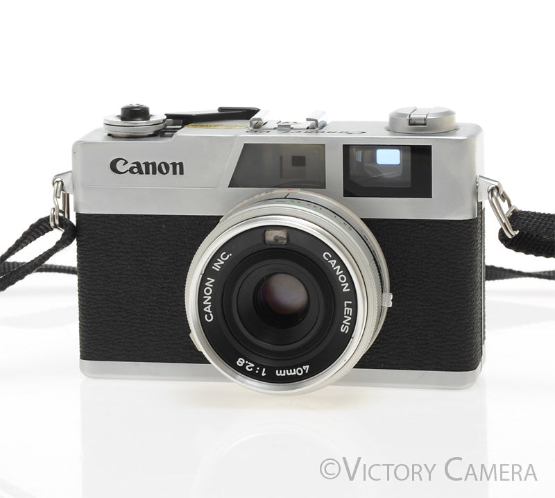 Canon Canonet 28 35mm Rangefinder Camera w/ 40mm f2.8 Lens -New Seals- [EXC-] - Victory Camera