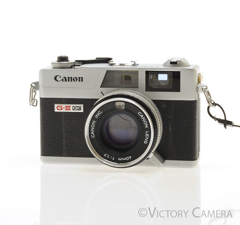 Canon Canonet QL17 QL-17 GIII Rangefinder Camera [EXC] - Victory Camera