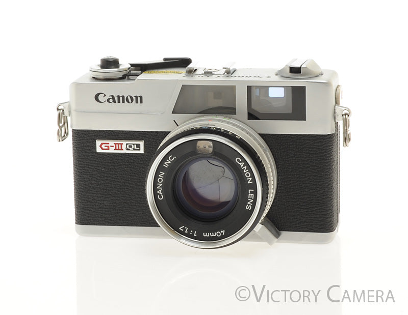 Canon Canonet QL17 QL-17 GIII Rangefinder Camera -New Seals- [EXC+] - Victory Camera