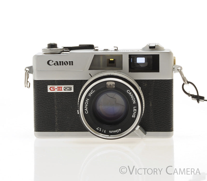 Canon Canonet QL17 QL-17 GIII Rangefinder Camera [EXC]