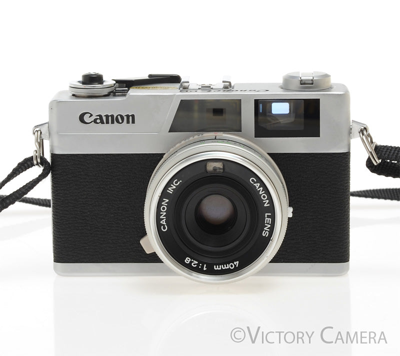 Canon Canonet 28 35mm Rangefinder Camera w/ 40mm f2.8 Lens -New Seals- [EXC-] - Victory Camera