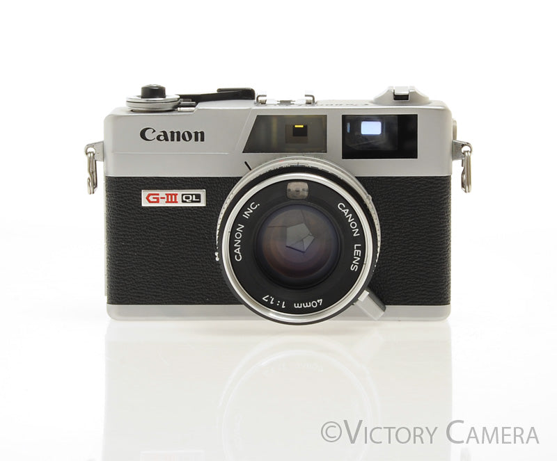 Canon Canonet QL17 QL-17 GIII Rangefinder Camera [EXC] - Victory Camera