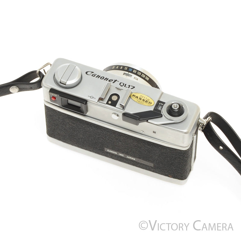 Canon Canonet QL 17 QL-17 Rangefinder Camera w/ 40mm f1.7 Lens [EXC] - Victory Camera