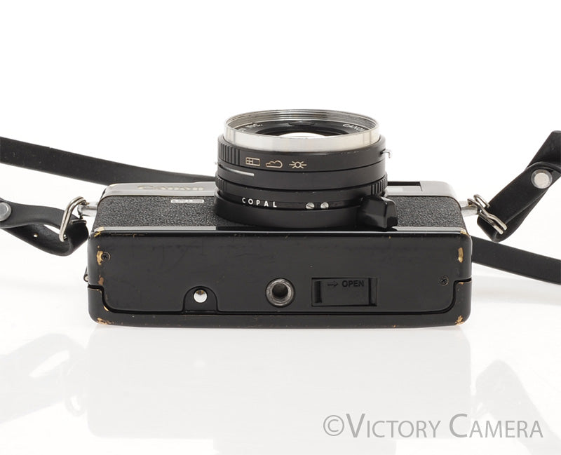 Canon Canonet QL 17 QL-17 Black Rangefinder Camera w/ 40mm f1.7 Lens [EXC] - Victory Camera
