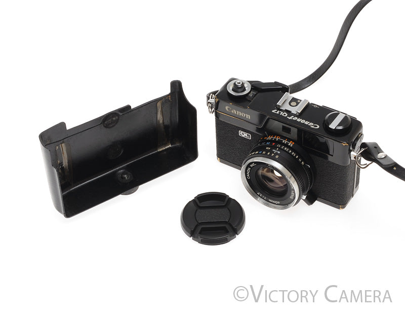Canon Canonet QL 17 QL-17 Black Rangefinder Camera w/ 40mm f1.7 Lens [EXC] - Victory Camera