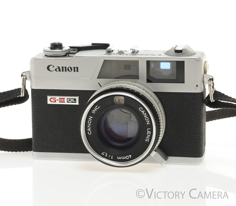 Canonet QL17 QL-17 GIII Rangefinder Camera -New Seals- [EXC+] - Victory Camera