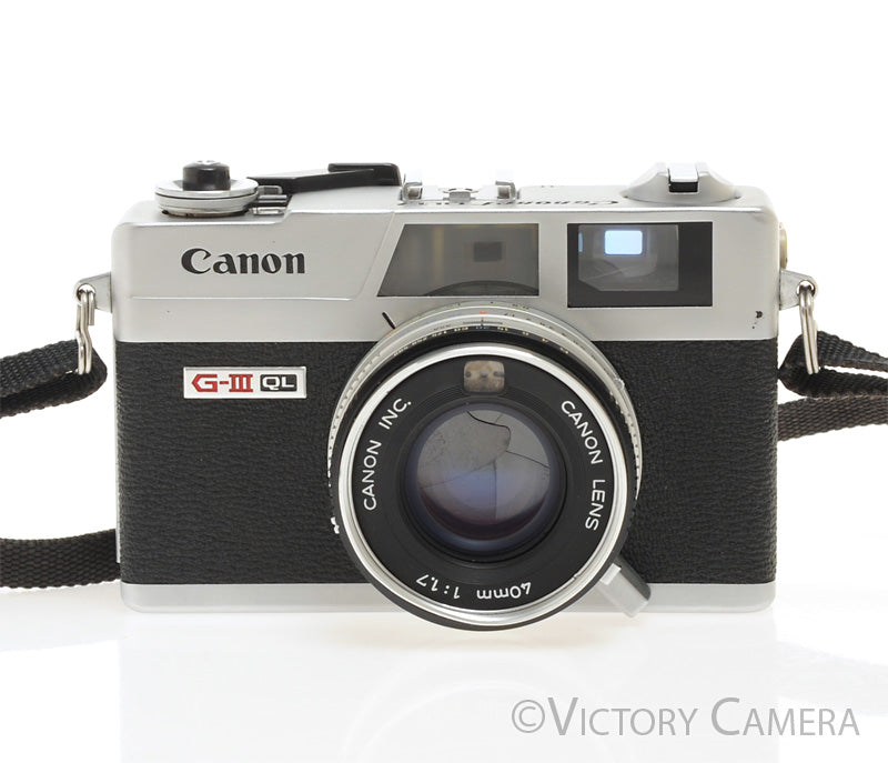 Canonet QL17 QL-17 GIII Rangefinder Camera -New Seals- [EXC+] - Victory Camera