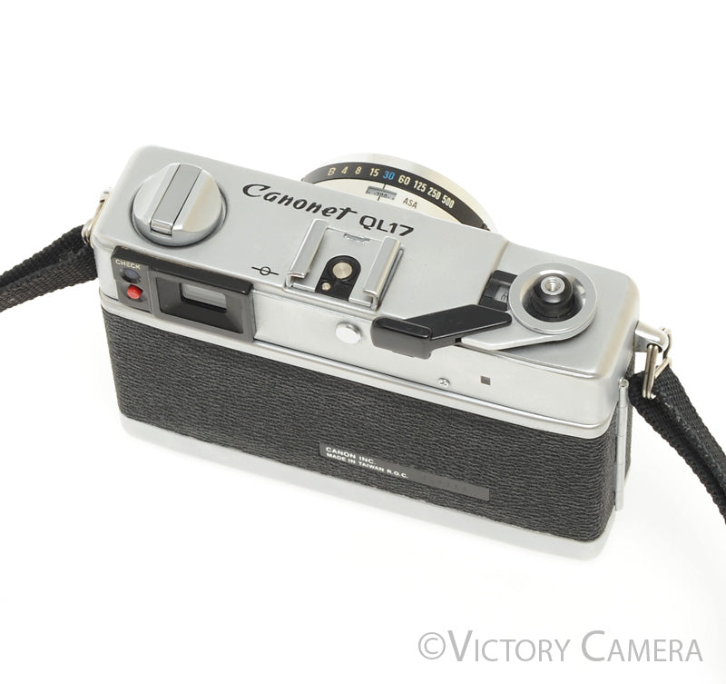 Canonet QL17 QL-17 GIII Rangefinder Camera -New Seals- [EXC+] - Victory Camera
