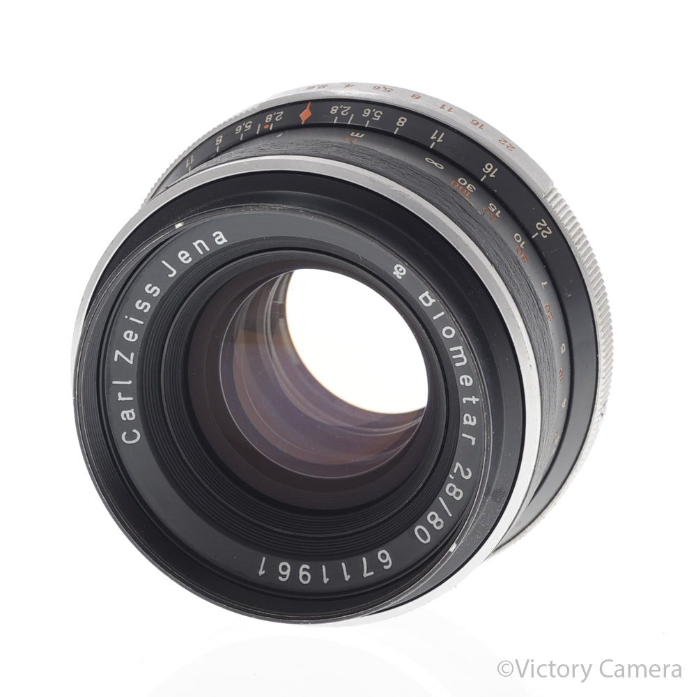 Carl Zeiss Jena 80mm f2.8 Biometar Prime Lens for Pentacon Six [EXC] image 2