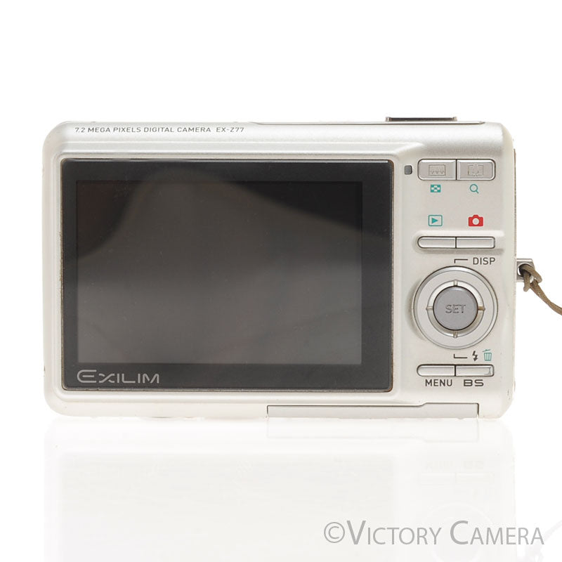 Casio Exilim EX-Z77 7.2MP Digital P&S Camera w/ Underwater Housing [EXC+] - Victory Camera