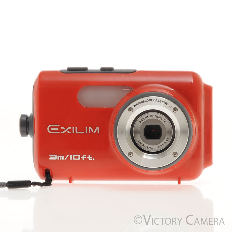 Casio Exilim EX-Z77 7.2MP Digital P&S Camera w/ Underwater Housing [EXC+] - Victory Camera