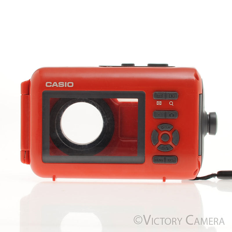 Casio Exilim EX-Z77 7.2MP Digital P&S Camera w/ Underwater Housing [EXC+] - Victory Camera