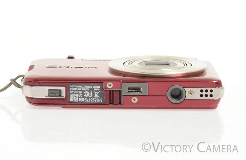Casio EXILM EX-S10 Red 10.1MP Digital Point & Shoot Camera [EXC-]