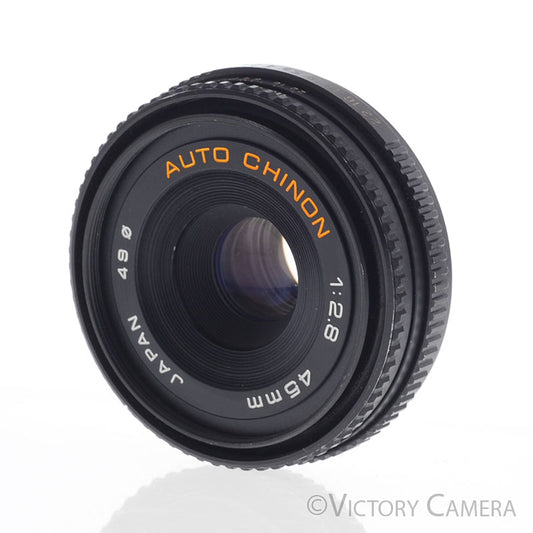Chinon Auto 45mm f2.8 Rare Pancake Lens for Pentax K Mount [EXC] - Victory Camera