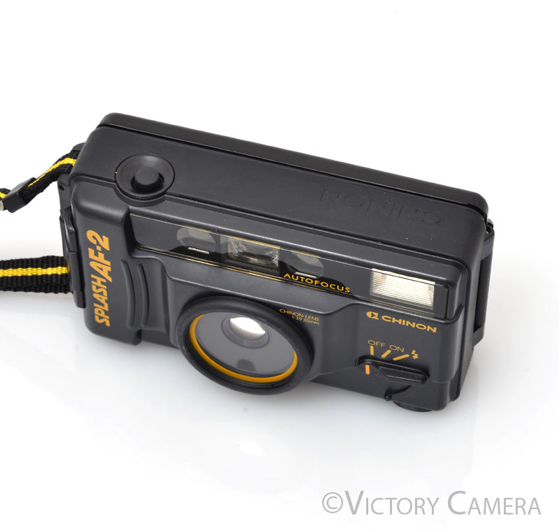 Chinon Splash AF-2 35mm Point And Shoot Camera Water Resistant -Cool- [EXC+] - Victory Camera