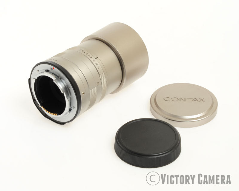 Contax 90mm f2.8 Zeiss Sonnar T* Prime Lens for G1, G2 w/ Shade [EXC+] - Victory Camera
