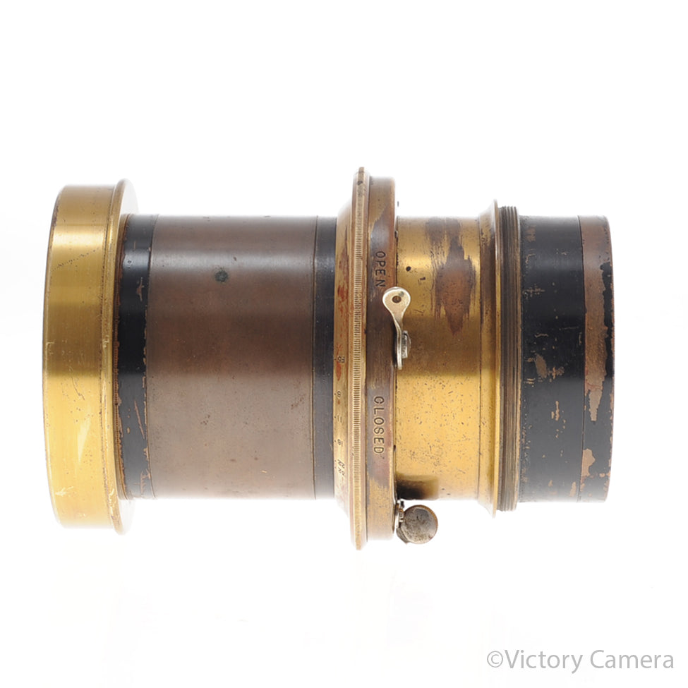 Conley Portrait Lens Series II 10in f5 5x7 Brass Lens [EXC-] image 4