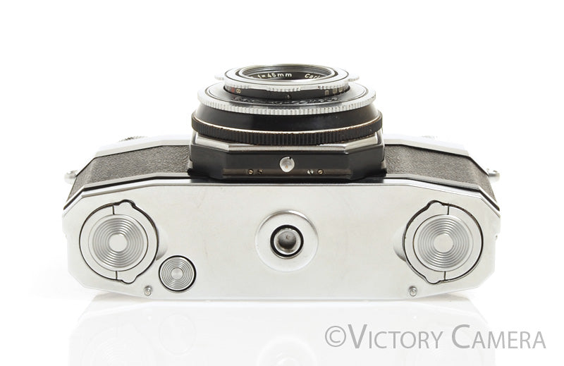 Zeiss Contaflex  35mm Camera w/ 45mm f2.8 Lens -Looks Good, Needs CLA- [AS-IS] - Victory Camera