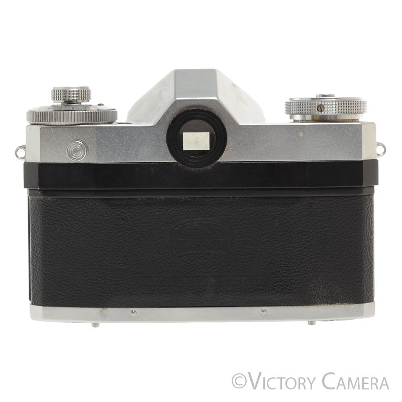 Zeiss Ikon Contaflex Chrome 35mm Camera w/ 50mm f2.8 Tessar Lens [EXC] - Victory Camera