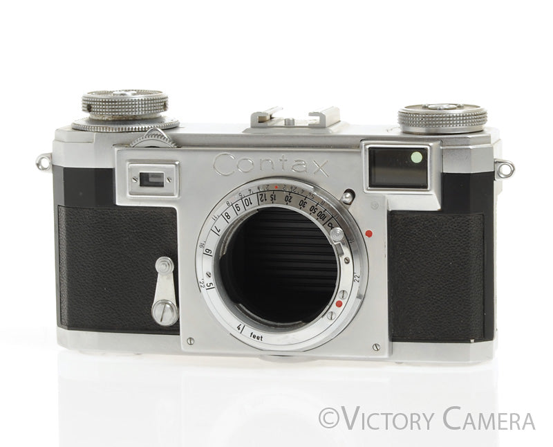 Contax IIa Rangefinder Camera Body (Needs CLA) [AS-IS] - Victory Camera