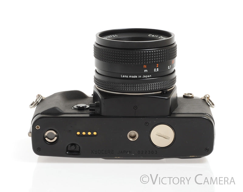 Contax 159 MM Black 35mm Camera w/ Zeiss 50mm f1.7 T* -New Seals-