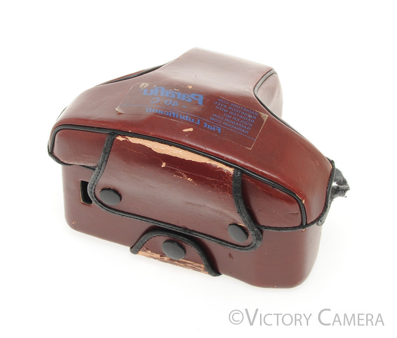 Contax C-310 Red Leather Ever Ready Case for 167MT Camera [EXC-] - Victory Camera