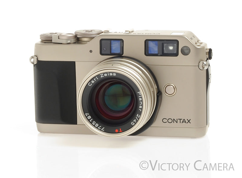 Contax G1 35mm Autofocus Film Camera w/ Planar 45mm f2 Prime Lens [EXC+] - Victory Camera
