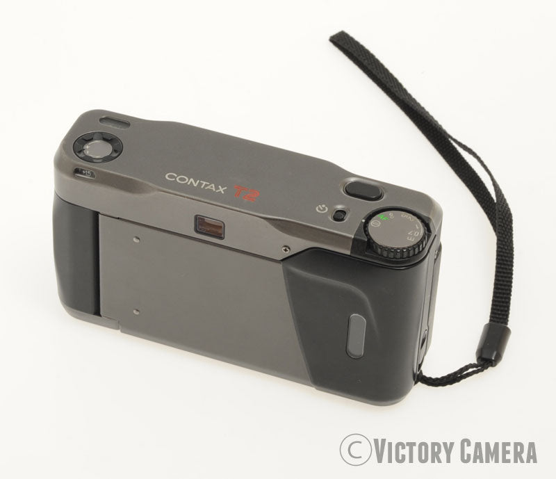 Contax T2 Black Titanium 35mm Camera w/ 38mm f2.8 T* Lens  [EXC] - Victory Camera