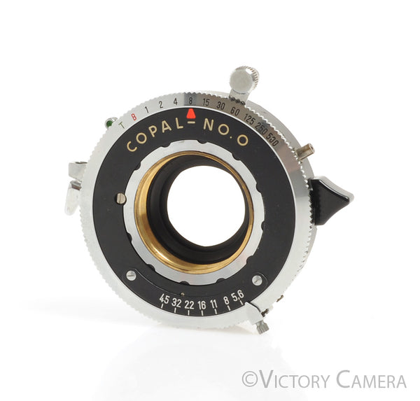 Copal #0 No. 0 Shutter f5.6 Scale (only) for 4x5 Large Format [EXC+]