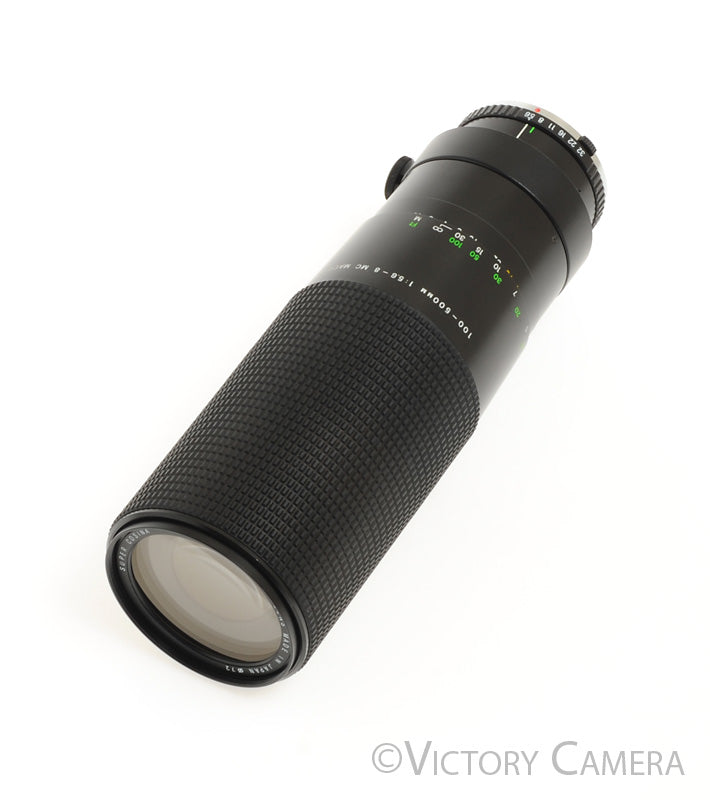 Cosine Lens Cosina Super 100-500mm f5.6-8 Macro Telephoto Zoom Lens for Olympus OM