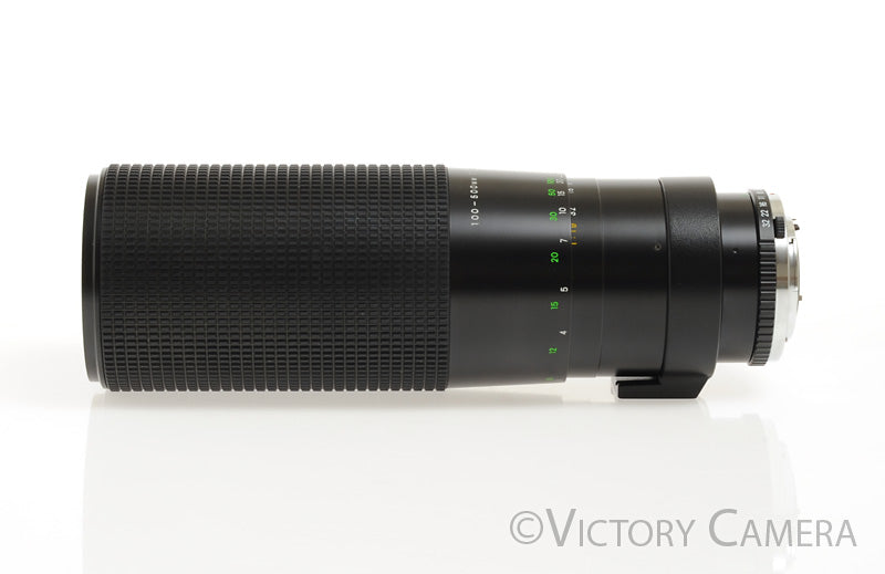 Cosina Super 100-500mm f5.6-8 Macro Telephoto Zoom Lens for Olympus OM [MINT-] - Victory Camera