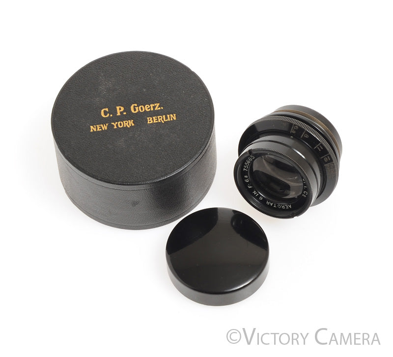 C.P. Goerz Aerotar 6in f6.8 Lens [EXC] - Victory Camera