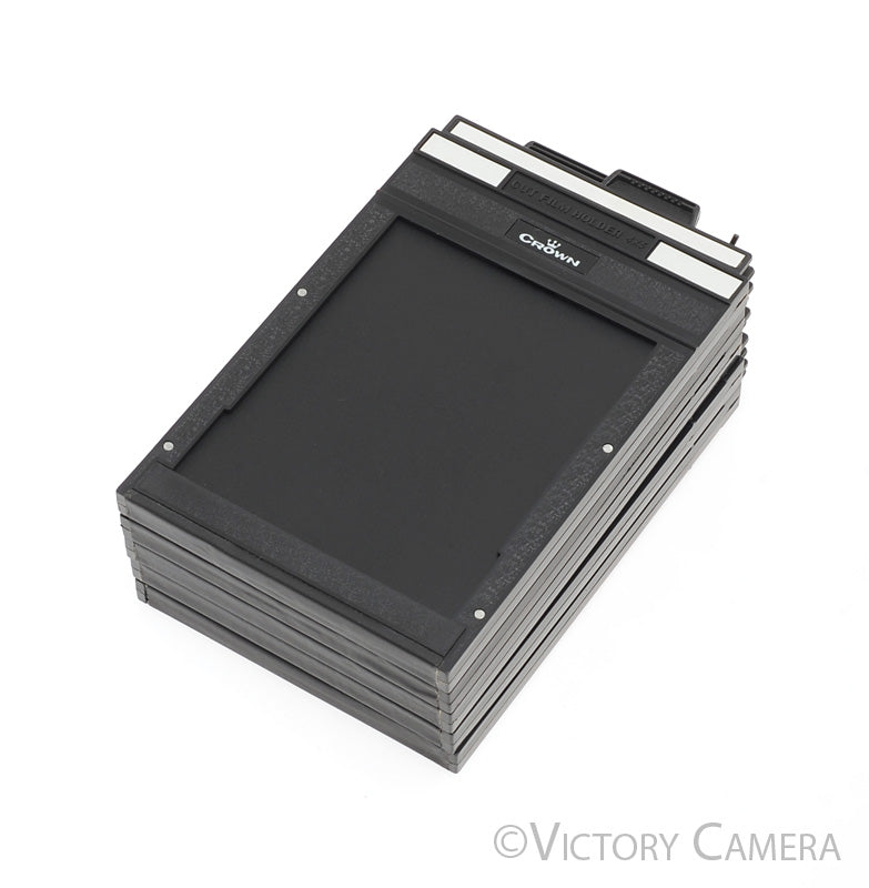 5x Crown 4x5 Film Holders  [EXC+] - Victory Camera