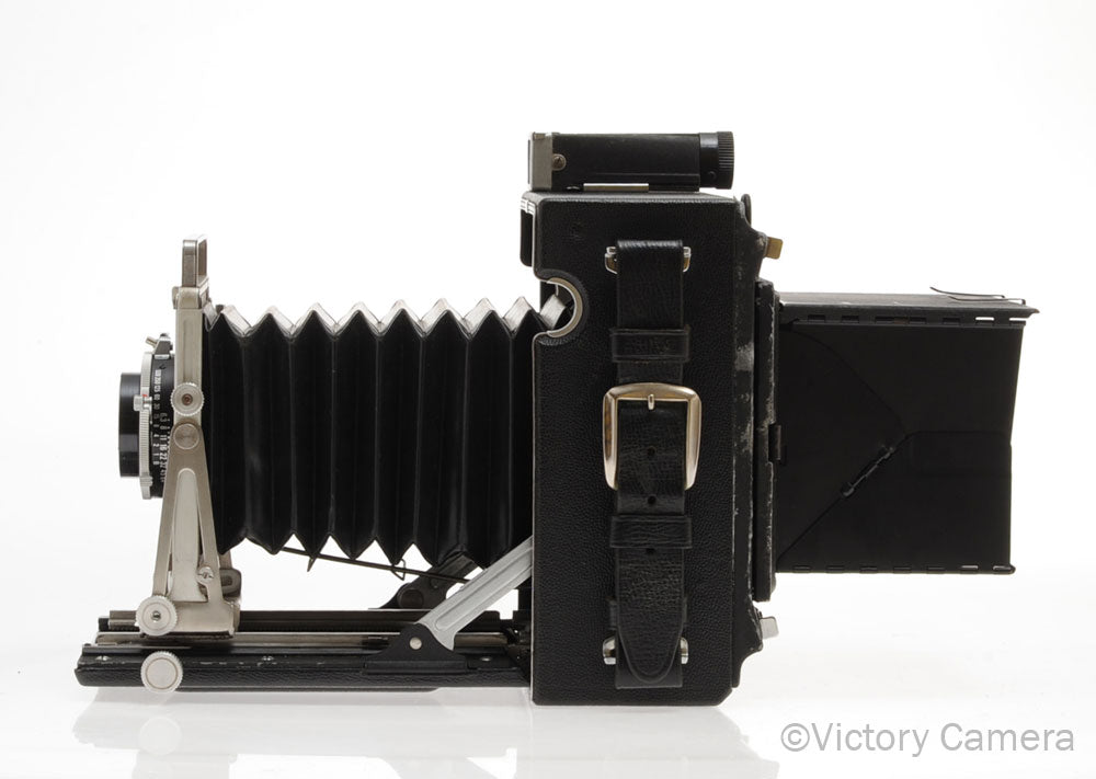 Graflex Crown Graphic 4x5 View Camera w/ 150mm f6.3 Fujinon-W Lens  [EXC-] - Victory Camera