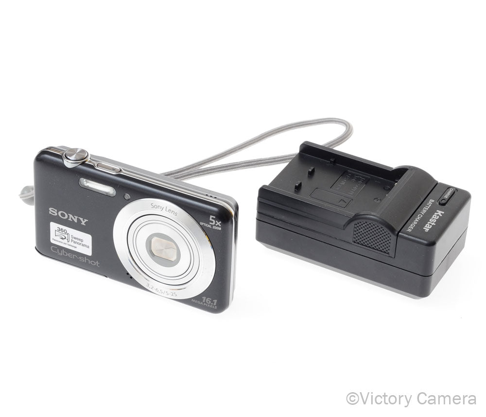 Sony CyberShot DSC-W710 Black 16.1MP Digital Point & Shoot Camer [MINT-] - Victory Camera