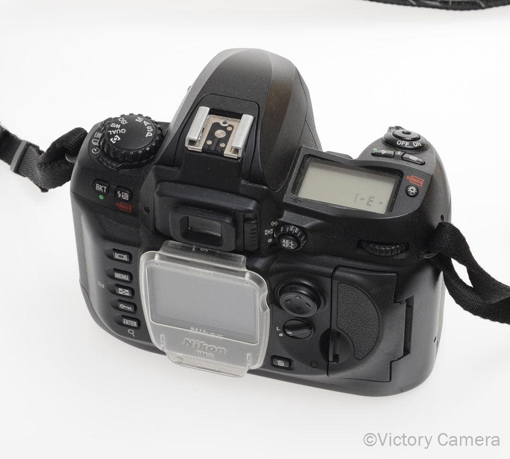 Nikon D100 6.1MP Digital SLR Camera  2 Batteries [EXC] - Victory Camera